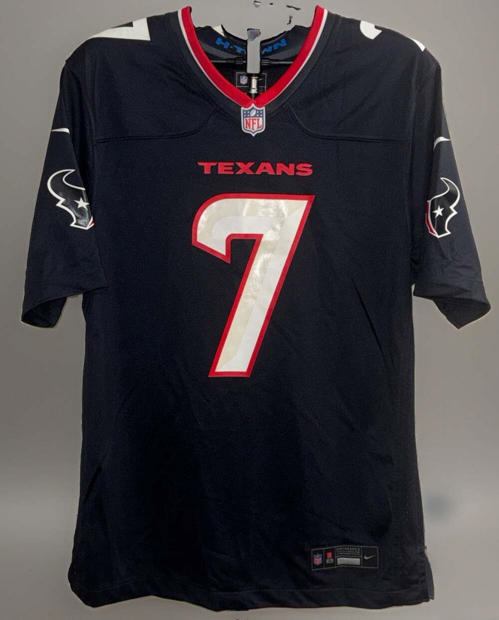 Nike C.J. Stroud Black Houston Texans On Field Game Jersey Mens SZ LG (HTOWN)
